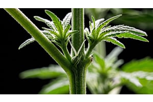 A Female Cannabis Plant