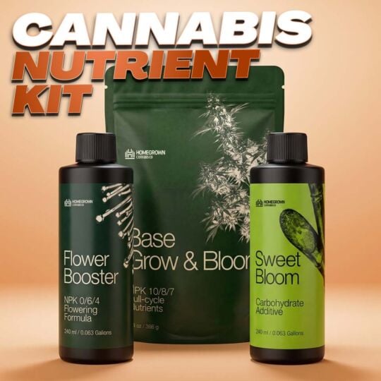 Cannabis Nutrient Kit by Homegrown Cannabis Co.