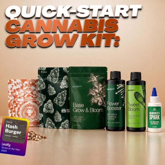 Quick-start Cannabis Grow Kit by Homegrown Cannabis Co.