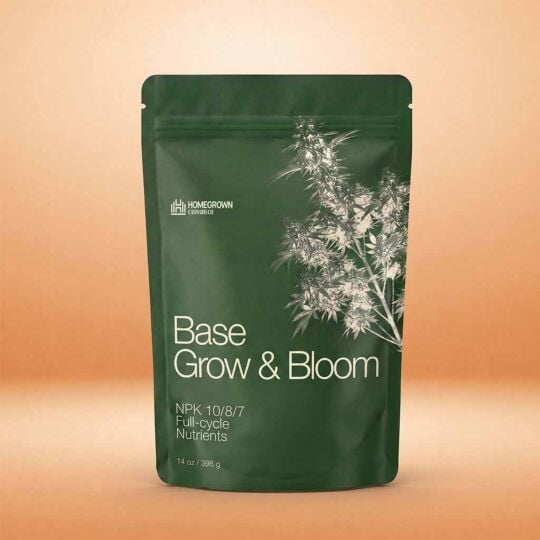 Base Grow & Bloom Nutrients by Homegrown Cannabis Co.